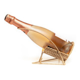 Suporte Porta Garrafa Vinho Polietileno 25 X 10cm Mesa Posta