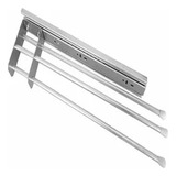 Suporte Porta Pano De Pratos Triplo Deslizante Jomer 7613