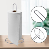 Suporte Porta Papel Toalha De Mesa Cromado
