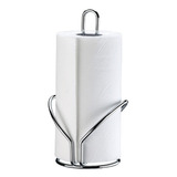 Suporte Porta Rolo De Papel Toalha Vertical Mesa Cozinha Aço