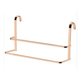 Suporte Porta Toalha Toalheiro Banho Duplo De Box Banheiro 