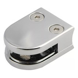 Suporte Presilha Curva Para Corrimão Tubo 2 / Vidro Cromada