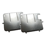 Suporte Protetor Placa Moto Aço Universal 20x17 (2 Unidades)