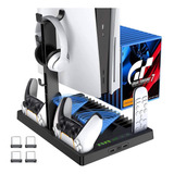 Suporte Ps5 Com Ventilador De Sucção Para Playstation 5 Digi