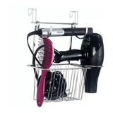 Suporte Secador De Cabelo Chapinha Escova Organiza Armário