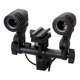 Suporte Soquete Duplo E27 Sombrinha Com Suporte P/ Flash