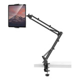 Suporte Tablet Microfone Cama Mesa Braço Articulado iPad 