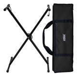 Suporte Teclado Musical + Capa Casio Ct-s100 Ct-s200 Ct-s300
