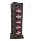 Suporte Torre De Cápsulas De Café Giratório 20caps. Moderno