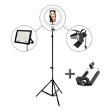 Suporte Tripé Para Holofote Refletor, Ring Light, Led 2mt-nf