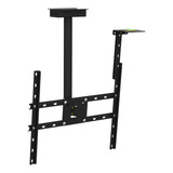 Suporte Tv Teto 360 Vesa 600x400 + Receptor Roteador Dvd