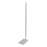 Suporte Universal Haste 75cm Para Bureta Laboratório Base Pp