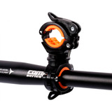 Suporte Universal Para Bike Lanterna E Bombas C/blocagem