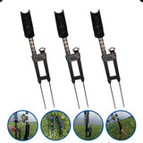 Suporte Vara Pesca Telescópica Molinete Carretilha Kit C/ 3