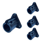 Suporte Varão Paralama Bi-trem Compatível Facchini - Kit 4pç