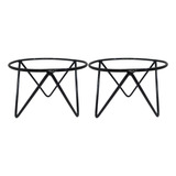 Suporte Vaso Tripe 15-15cm De Chão Ferro Plantas Jardinagem