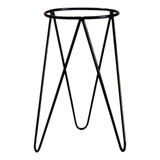 Suporte Vaso Tripe 30 Cm De Chão 21cm Diametro Jardim Planta