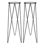 Suporte Vaso Tripe 80-80cm De Chão 25cm Diametro Jardim