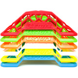 Suportes Para Cubo Mágico - Kit 7 Bases Coloridas Sortidas