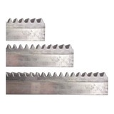 Supremacía Residencial Barra Cremalheira Dentes De Alumínio 1,5 M Divido 3 De 50 Cm