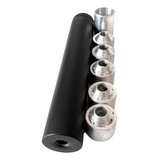 Supressor De Ar Rossi R8 6,65mm Desmontável Em Alumínio 