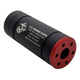 Supressor Silenciador G Airsoft 38x100 Rosca 14mm Esq. Full