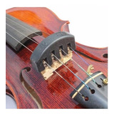 Surdina De Violino 4/4 Silenciador Borracha Preta 