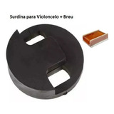 Surdina Para Violoncelo Redonda - Paganini Psv 042 + Breu