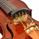 Surdina Violino 4/4 Modelo Garfo Borracha Torelli