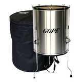 Surdo Gope 18 Pol. 60cm Alumínio Com Tripé + Capa Oferta