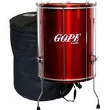 Surdo Gope 18 Pol 60cm Alum Selfie Cereja Tripé+capa Oferta