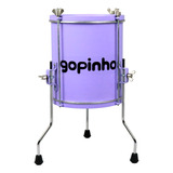 Surdo Gope Gopinho 10 Pol 30cm Aluminio Reels Lilas Infantil