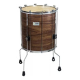 Surdo Luen Guetto 60x18 Imbuia Pele Animal 4 Pés 8 Afinaçõe