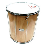 Surdo Madeira 20 Pol 60cm Profissional Music 418 Samba 20x60