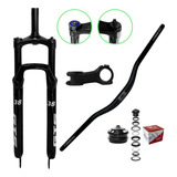 Suspensão Bike Aro 29 Ahead Set + Cx Direção + Guidão + Mesa