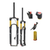 Suspensão Bike Aro 29 Cly Stealth Ar Air 100mm Com Trava Guidão | Ajuste Compressão Magnésio Alumínio