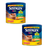 Sustagen Kids Complemento Alimentar Infantil Chocolate Kit 2