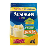 Sustagen Kids Fórmula Infantil Sabor Baunilha Sacola 700g 