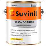 Suvinil Massa Corrida Branca Pva 5,7kg-antimofo