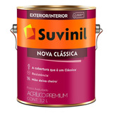 Suvinil Nova Clássica Fosco 3,6 Litros Branco Neve