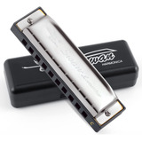 Swan Blues Harmonica C Key Para Crianças E Adultos, 10 Burac