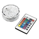 Swimmig Piscina Luz Decorativa Led Colorido Com Remoto Nova