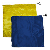 Swing Flag Quadrado Amarelo E Azul