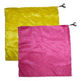 Swing Flag Quadrado Amarelo E Rosa