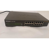 Switch 16 Portas D-link Des-1016d 10/100 Mbps.