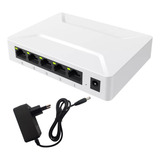 Switch 5 Portas Hub Cabo 10/100/1000 Mbps Rede Ethernet Rj45