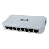 Switch 8 Portas Poe Reverso Fast Plus 2f-n1008plus 2flex