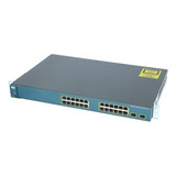 Switch Cisco 3560 24 Portas 10/100 Poe Ws C3560 24ps Com