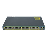 Switch Cisco 48x Portas 10/100/1000 + 2x Sfp 1gb