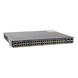 Switch Cisco Catalyst 48x 10/100/1000 Poe+,